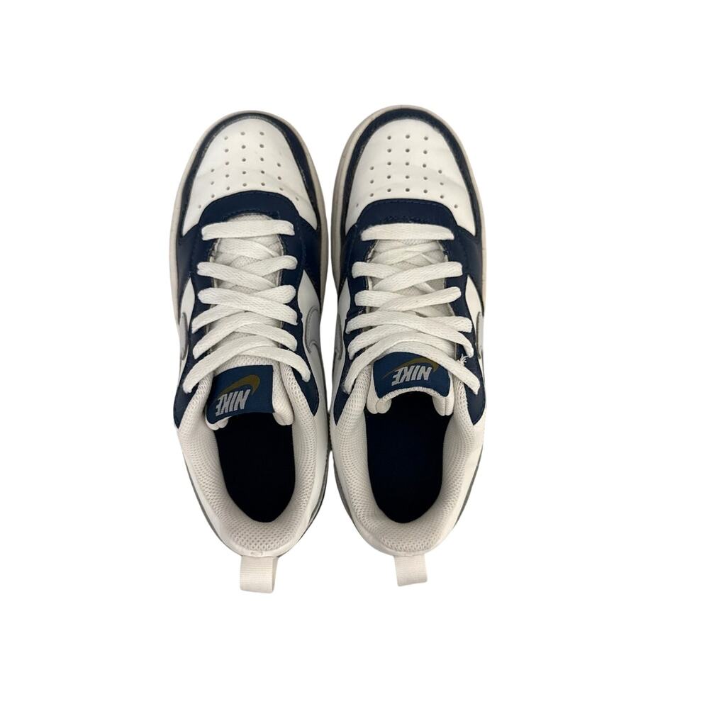 Nike Shoes Nike Court Borough Low White Blue Sneakers Size Youth 4 - Picture 4 of 4